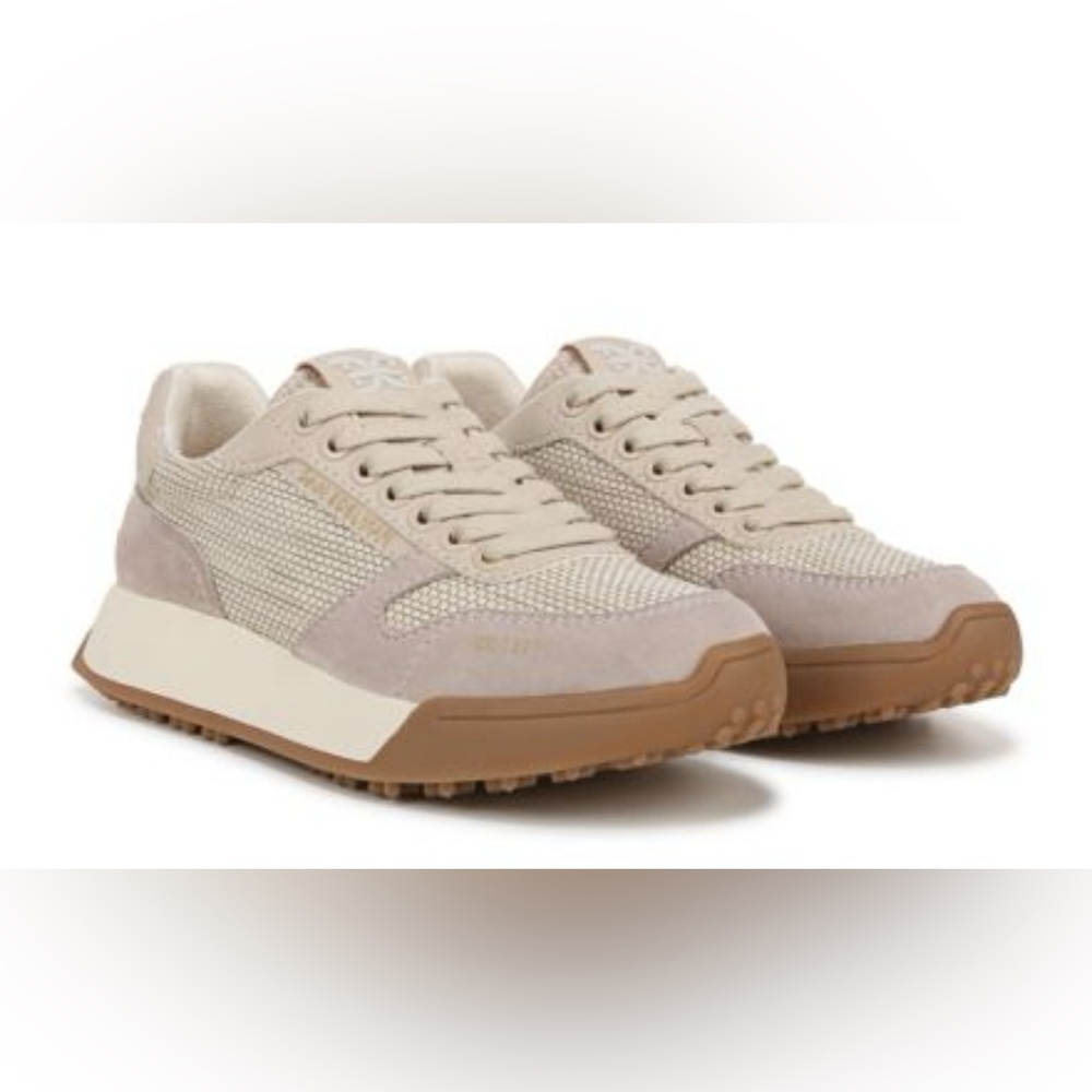 Sam Edelman Layla Sneaker Women’s Size 8M Limestone/Light Natural